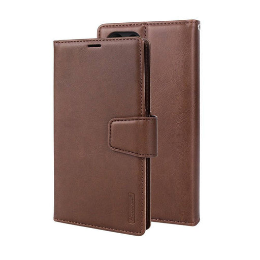 Hanman 2 in 1 Detachable Magnetic Flip Leather Wallet Cover Case for Samsung Galaxy S23 Ultra - JPC MOBILE ACCESSORIES