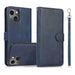 Magnetic Split PU Leather Flip Wallet Cover Case for iPhone 13 mini - JPC MOBILE ACCESSORIES