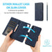 Magnetic Split PU Leather Flip Wallet Cover Case for Samsung Galaxy A11 - JPC MOBILE ACCESSORIES