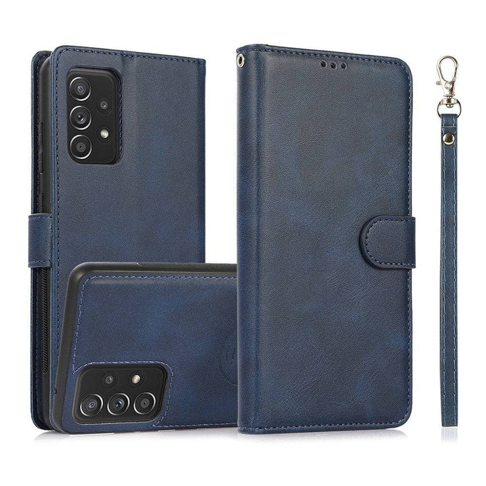 Magnetic Split PU Leather Flip Wallet Cover Case for Samsung Galaxy A33 5G