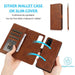 Magnetic Split PU Leather Flip Wallet Cover Case for Samsung Galaxy S20 Ultra - JPC MOBILE ACCESSORIES