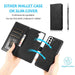 Magnetic Split PU Leather Flip Wallet Cover Case for Samsung Galaxy S21 - JPC MOBILE ACCESSORIES