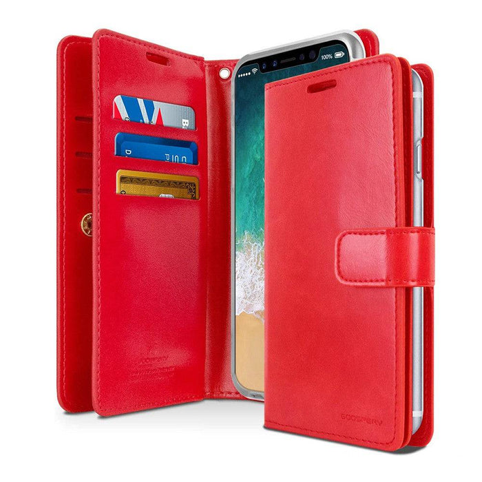 Mercury Mansoor Diary Cover Case for iPhone X / XS