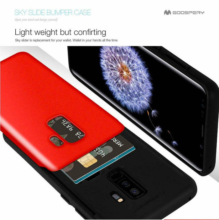 Mercury Sky Slide Bumper Cover Case for Samsung Galaxy S9 Plus - JPC MOBILE ACCESSORIES