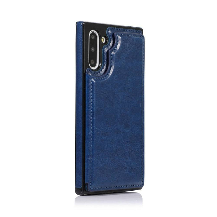 Back Flip Leather Wallet Cover Case for Samsung Galaxy Note 10 - JPC MOBILE ACCESSORIES