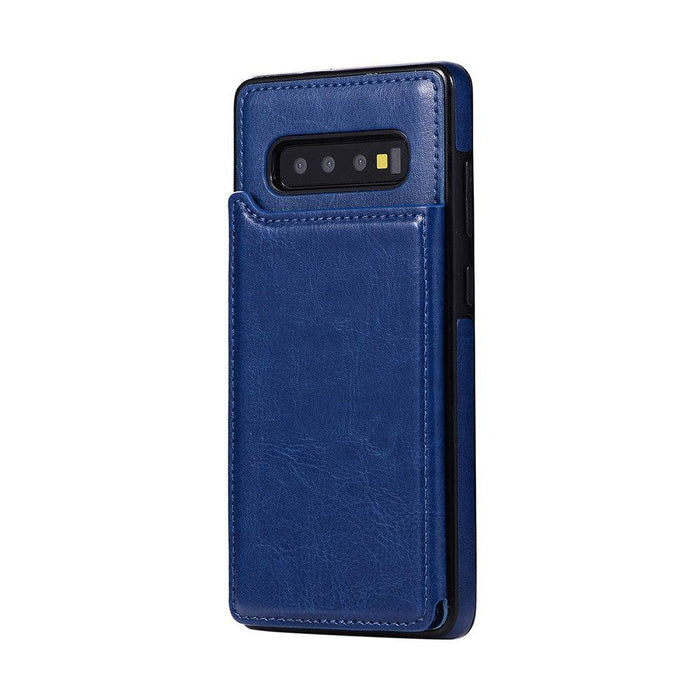 Back Flip Leather Wallet Cover Case for Samsung Galaxy S10 Plus - JPC MOBILE ACCESSORIES