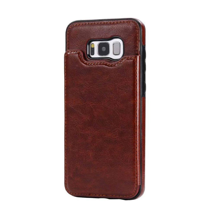 Back Flip Leather Wallet Case Cover for Samsung Galaxy S8 - JPC MOBILE ACCESSORIES