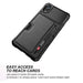 Magnetic Anti-fall Protection Case With Card Slot for iPhone XR - JPC MOBILE ACCESSORIES