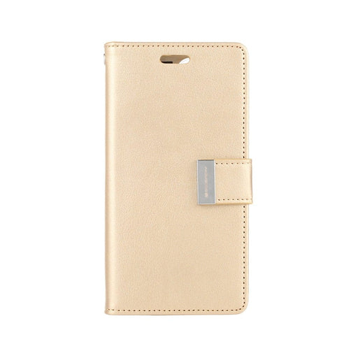 Mercury Goospery Rich Diary Case iPhone 14 Wallet Flip Folio Leather Card Holder 9 Colours Wallet Case JPC MOBILE ACCESSORIES