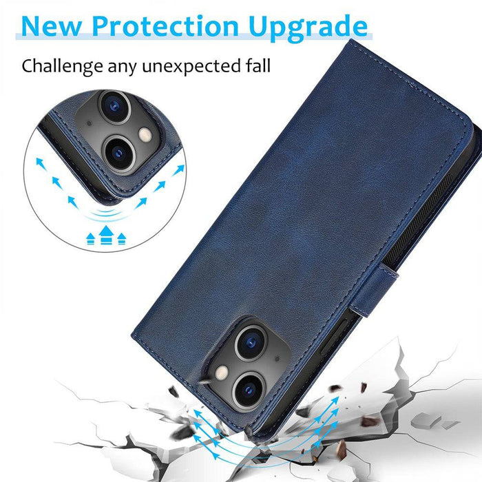 Magnetic Split PU Leather Flip Wallet Cover Case for iPhone 13 mini - JPC MOBILE ACCESSORIES