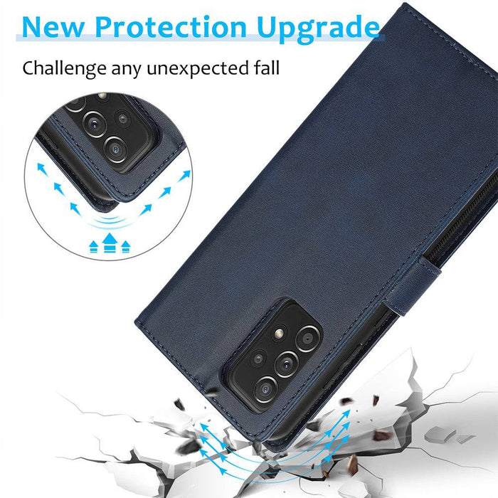 Magnetic Split PU Leather Flip Wallet Cover Case for Samsung Galaxy A13 - JPC MOBILE ACCESSORIES