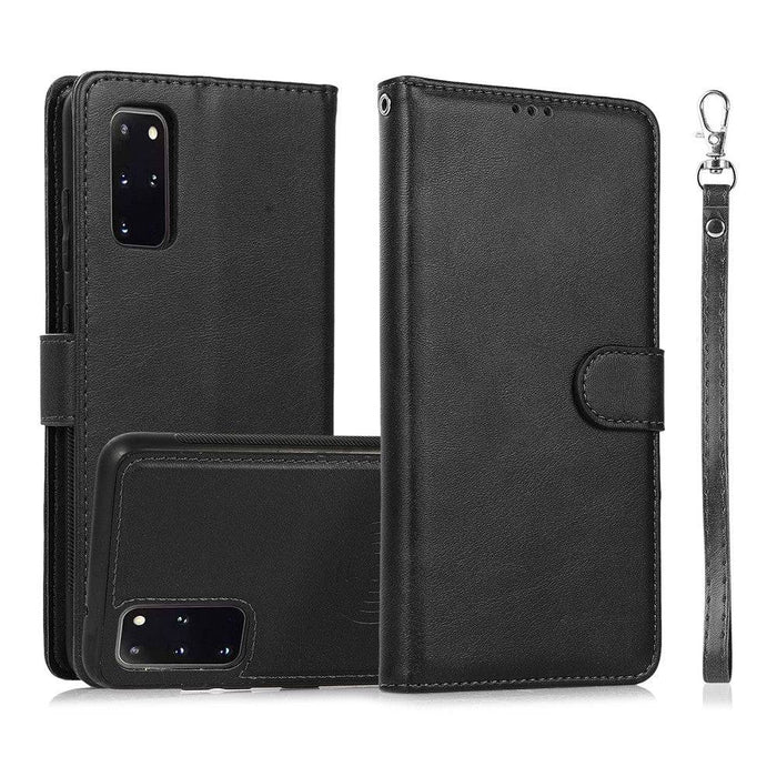 Magnetic Split PU Leather Flip Wallet Cover Case for Samsung Galaxy S20 Plus - JPC MOBILE ACCESSORIES