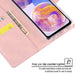 Mercury Blue Moon Diary Cover Case for Samsung Galaxy A23 - JPC MOBILE ACCESSORIES