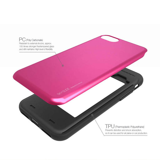 Mercury Sky Slide Bumper Cover Case for iPhone 6 Plus 6S Plus - JPC MOBILE ACCESSORIES