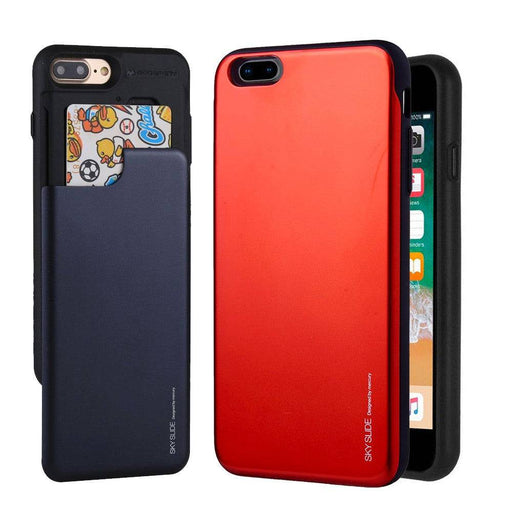 Mercury Sky Slide Bumper Cover Case for iPhone 7 Plus 8 Plus - JPC MOBILE ACCESSORIES