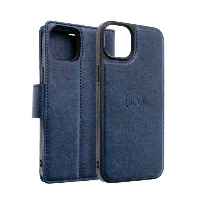 Hanman 2 in 1 Detachable Magnetic Flip Leather Wallet Cover Case for iPhone 14 - JPC MOBILE ACCESSORIES