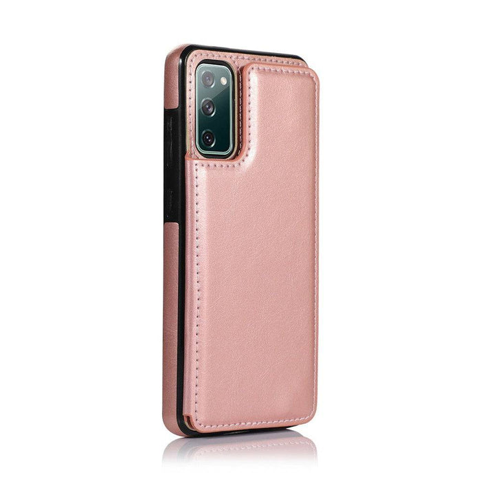 Back Flip Leather Wallet Cover Case for Samsung Galaxy S20 Plus - JPC MOBILE ACCESSORIES