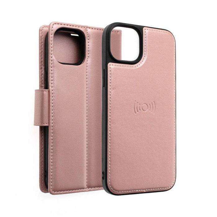 Hanman 2 in 1 Detachable Magnetic Flip Leather Wallet Cover Case for iPhone 14 - JPC MOBILE ACCESSORIES