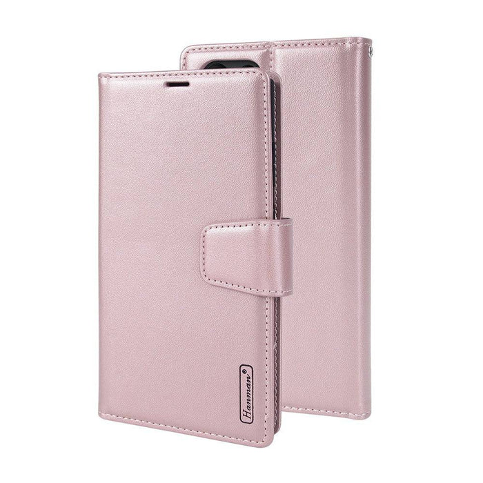 Hanman 2 in 1 Detachable Magnetic Flip Leather Wallet Cover Case for Samsung Galaxy S23 Ultra - JPC MOBILE ACCESSORIES