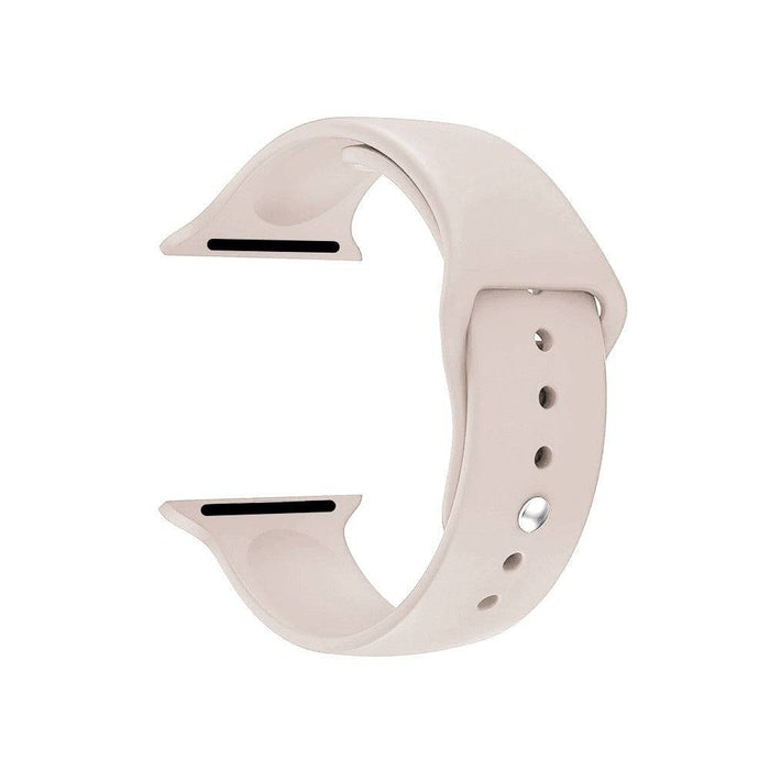 Apple Watch silicone replacement band, perfect for fitness enthusiasts.