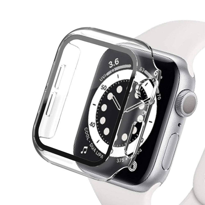 Hard PC Case with Tempered Glass Screen Protector for Apple Watch Series 4 / 5 / 6 / SE 40mm - JPC MOBILE ACCESSORIES