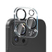 Kinglas HD Tempered Glass Camera Lens Protector with Black Circle for iPhone 14 Pro Max – High-definition clarity and waterproof protection.
