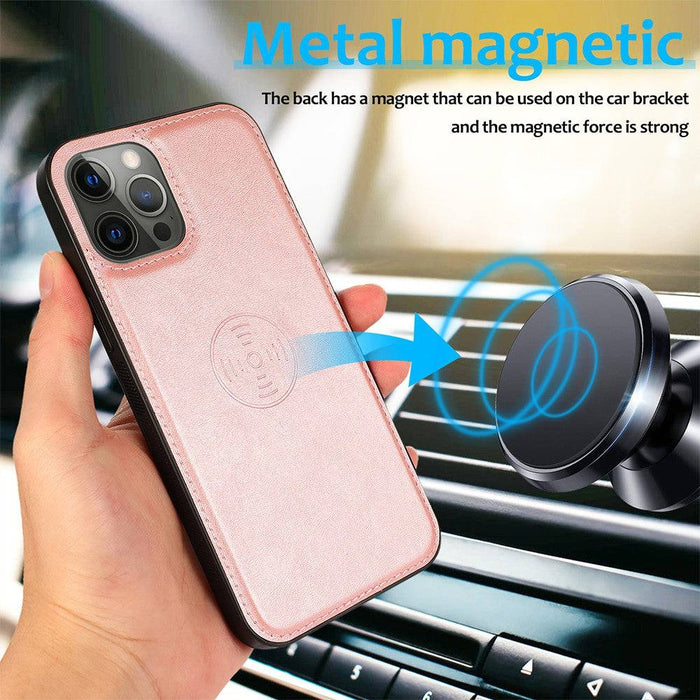 Magnetic clasp closure system iPhone 13 Pro Max secure closure easy release no signal interference