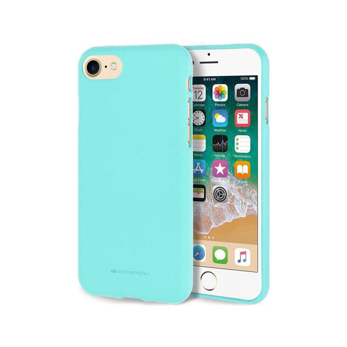Mercury jelly case installation process showing easy snap-on design and button responsiveness after installation