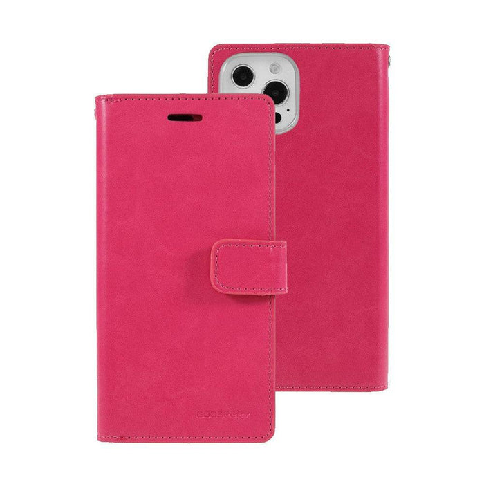 Mercury Mansoor hot pink diary case iPhone 13 Pro Max multifunctional design maximum protection
