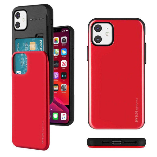 Mercury Sky Slide iPhone 11 Card Holder Feature Stores 2 Cards Secure Back Slider Brisbane