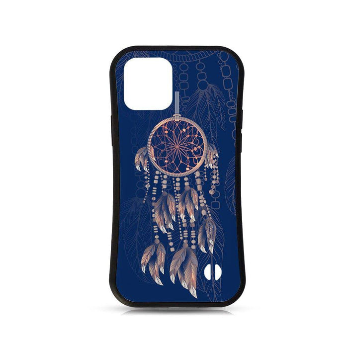 Navy Dreamcatcher Pattern Case for iPhone 12 Pro Max