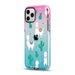 Pink and blue gradient shockproof case for iPhone 12 and iPhone 12 Pro front view