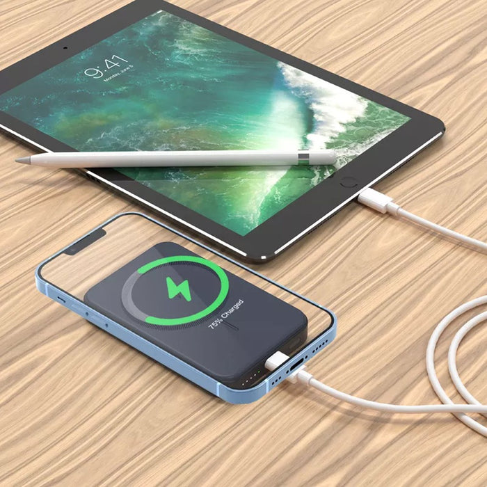 iQuick Magnetic Wireless Charging Power Bank 5000mAh 15W
