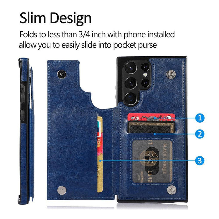 Re-Define back flip wallet case for Samsung Galaxy S23 Ultra - product view 3