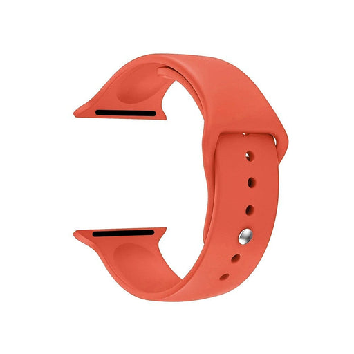 Orange REDEFINE silicone band extreme sports ultra durability waterproof Apple Watch 42mm 44mm 45mm 49mm adventure activities