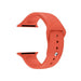 Orange REDEFINE silicone band more holes flexible construction waterproof Apple Watch 38mm 40mm 41mm sports activities