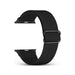 REDEFINE Stretchy Nylon Apple Watch Band 42mm 44mm 45mm Black ultra lightweight 10g elastic design metal buckle larger watch main