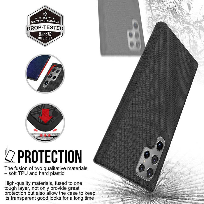Dual-layer TPU and PC Rhinos case for Samsung Galaxy S23 Ultra