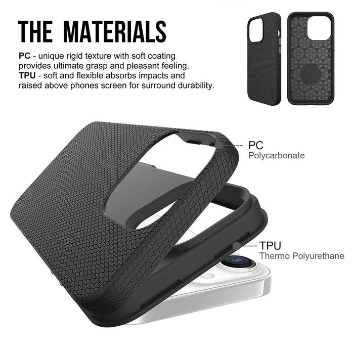 Rhinos case for iPhone 13 Pro with air cushion corner protection