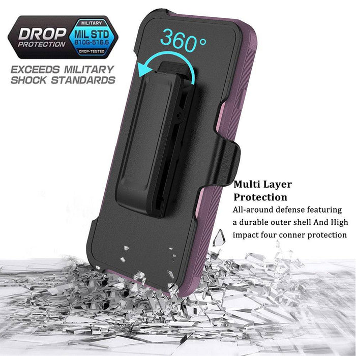 Shockproof Robot Armor Hard Plastic Case with Belt Clip for iPhone 6 / 6s / 7 / 8 / SE (2020) / SE (2022) - JPC MOBILE ACCESSORIES