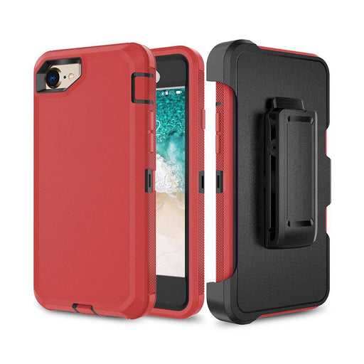 Shockproof Robot Armor Hard Plastic Case with Belt Clip for iPhone 6 / 6s / 7 / 8 / SE (2020) / SE (2022) - JPC MOBILE ACCESSORIES