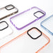 Transparent Candy Color Frame Shockproof Cover Case for iPhone 14 - JPC MOBILE ACCESSORIES
